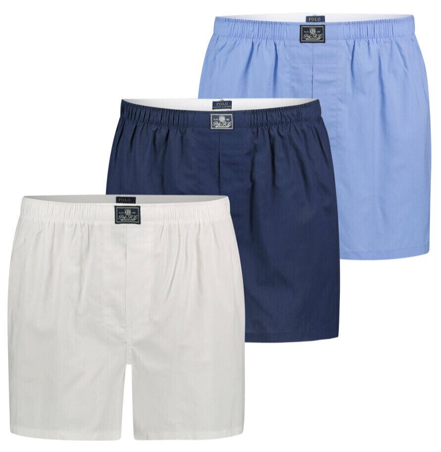 3er Pack Polo Ralph Lauren Herren Bo­xer­shorts in Übergrößen 3XL bis 6XL (!) für 24,95€ (statt 60€)