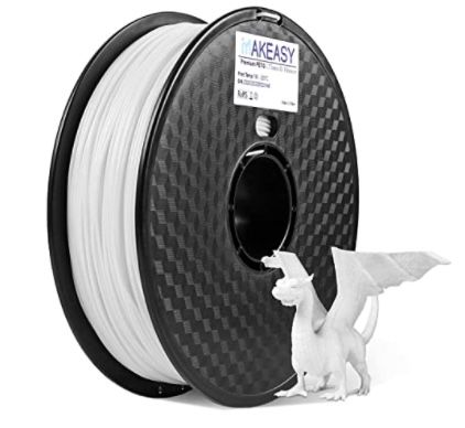 PETG Filament 1,75 mm in Weiß für 13,99€ (statt 20€)   Prime
