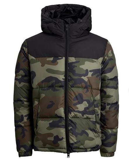 Restgrößen: Jack & Jones Steppjacke Jjdrew Puffer Hood für 18,40€ (statt 35€)