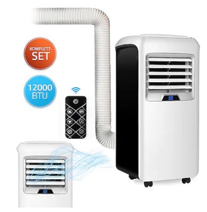 Deluxe Mokli XXL 4 in 1 Klimaanlage mit 12.000 BTU für 314,10€ (statt 349€)