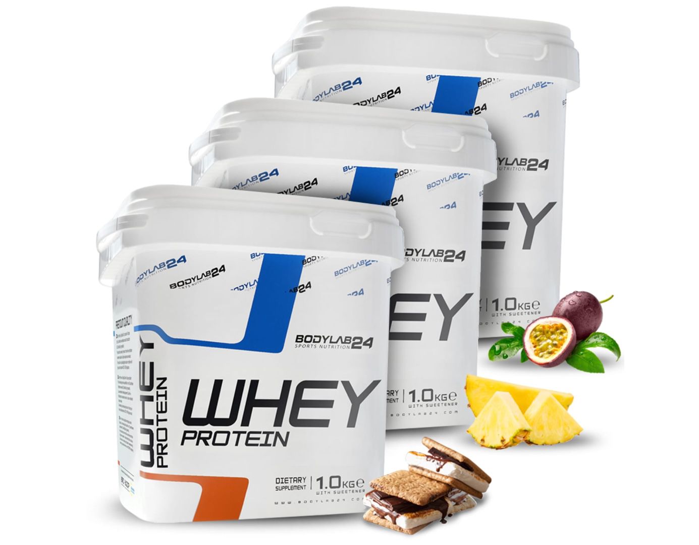 3kg Bodylab24 Whey Protein in 4 Sorten für 29,90€   teilweise kurzes MHD