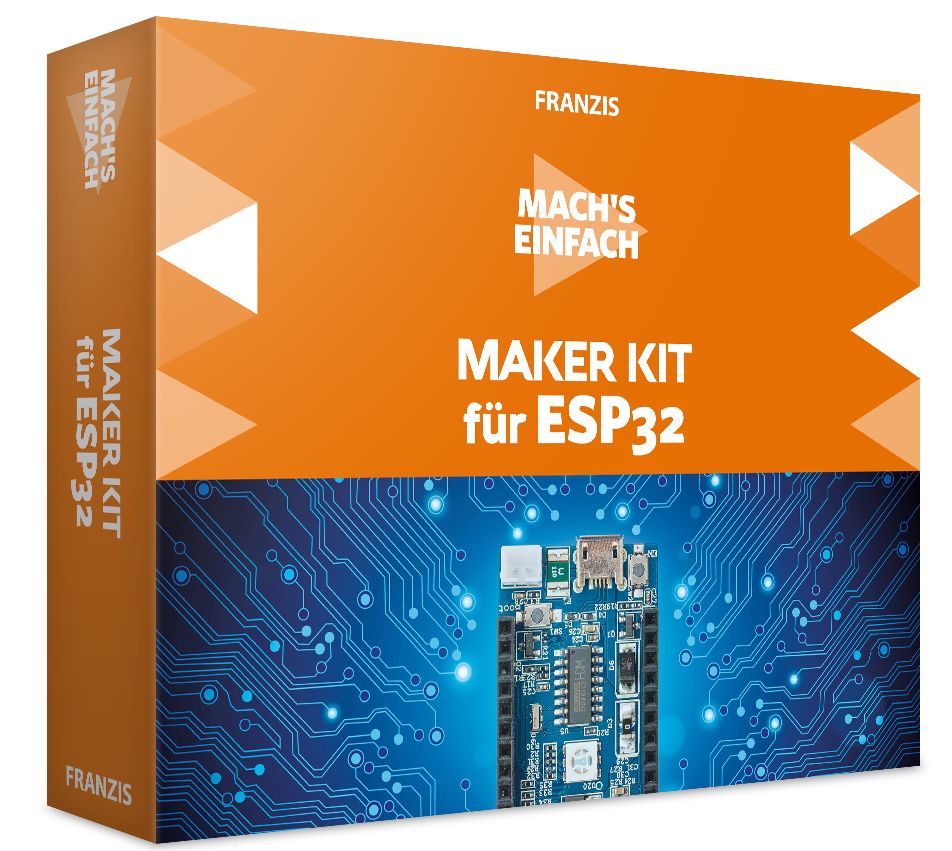 Machs einfach: Maker Kit für ESP32 inkl. NodeESP Board für 20€ (statt 60€?)