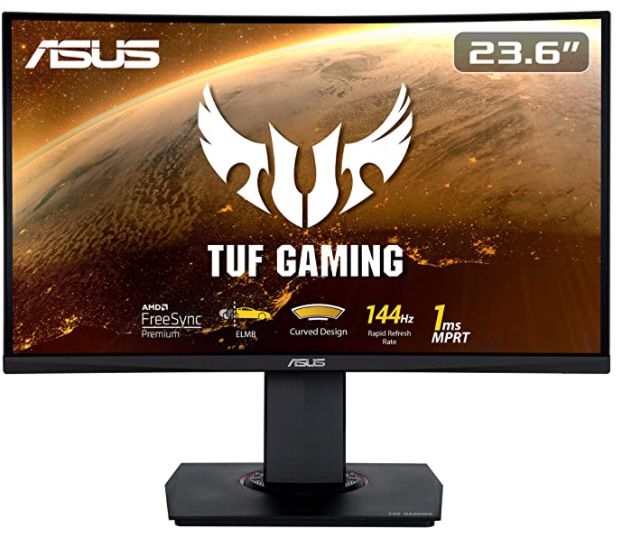 Asus TUF Gaming VG24VQ   24 Zoll Full HD Monitor mit bis 144 Hz für 159€ (statt 180€)