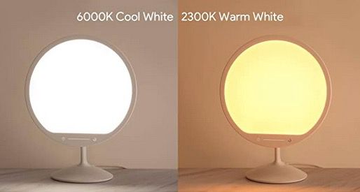 Gladle LED Lichttherapielampe 10000 Lux mit 30min Timer und 2 Farbtemperaturen für 11,89€ (statt 17€)