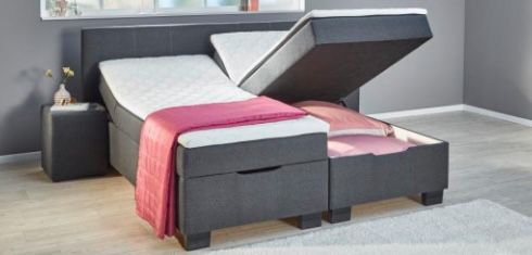 Poco Boxspringbett Trevi (200 x 180cm) mit Bettkasten inkl. Nako & Matratze ab 555€ (statt 999€)