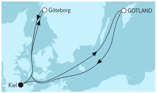 TUI MeinSchiff Last Minute: ab Kiel 6 Nächte Schwedische Küste mit MeinSchiff 6 Balkonkabine ab 699€ p.P.