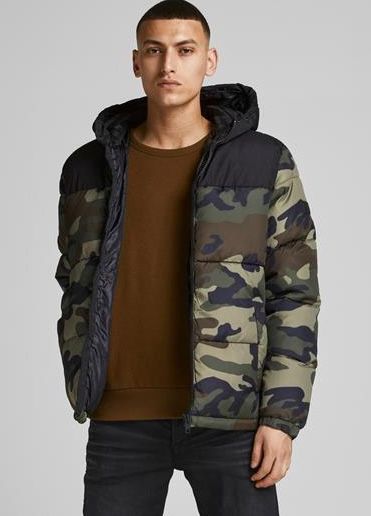 Restgrößen: Jack & Jones Steppjacke Jjdrew Puffer Hood für 18,40€ (statt 35€)