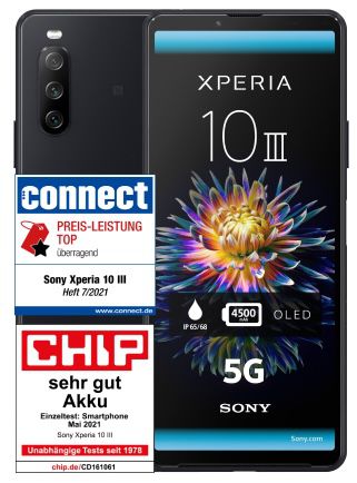 Sony Xperia 10 III 5G für 4,99€ + Telekom Allnet Flat von Congstar mit 10GB LTE für 22€ mtl.
