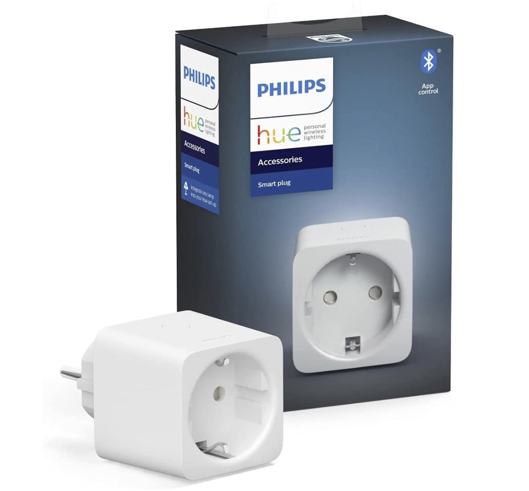 3 x Philips Hue SmartPlug Steckdose mit BT & ZigBee für 48,64€ (statt 60€)