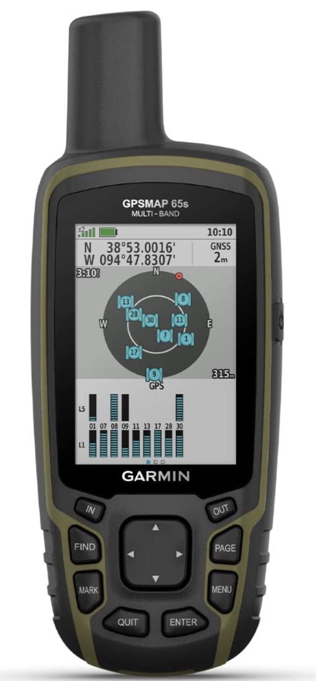 Garmin GPSMAP 65s GPS Outdoor Navi mit vorinstallierter TopoActive Europakarte für 294,99€ (statt 338€)