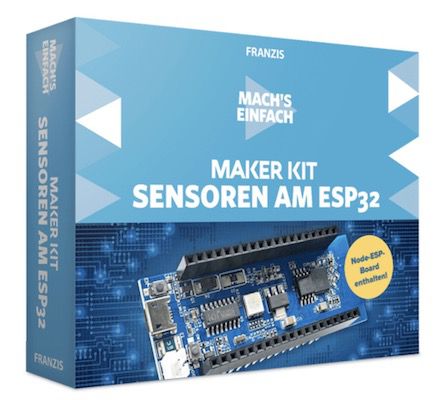 Machs einfach: Maker Kit Sensoren am ESP32 für 34,95€ (statt 72€)
