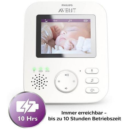 Philips AVENT SCD833/26 Video Babyphone für 115,19€ (statt 142€)