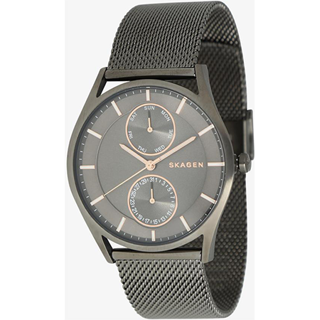 SKAGEN Uhr HOLST in grau für 87€ (statt 123€)