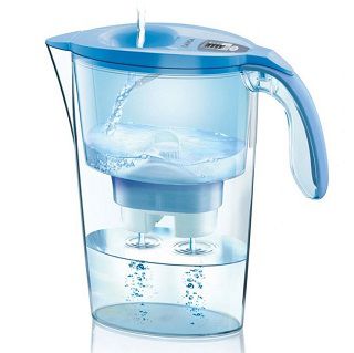 LAICA Wasserfilter Serie 3000 Steam Line J434H Lavendel/ Blue für 9,99€ (statt 21€)