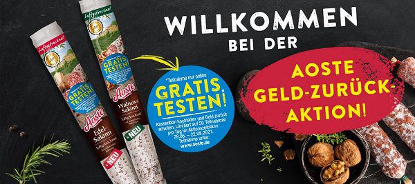 Salami von Aoste gratis ausprobieren