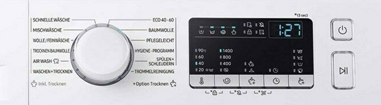 Samsung WD8FT4049EE/EG Waschtrockner (8 kg Waschen / 5 kg Trocknen) für 409,99€ (statt 599€)