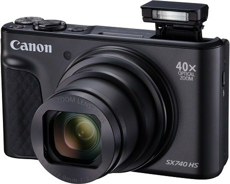 CANON PowerShot SX740 HS Digitalkamera mit 40fach opt. Zoom für 267€ (statt 311€)