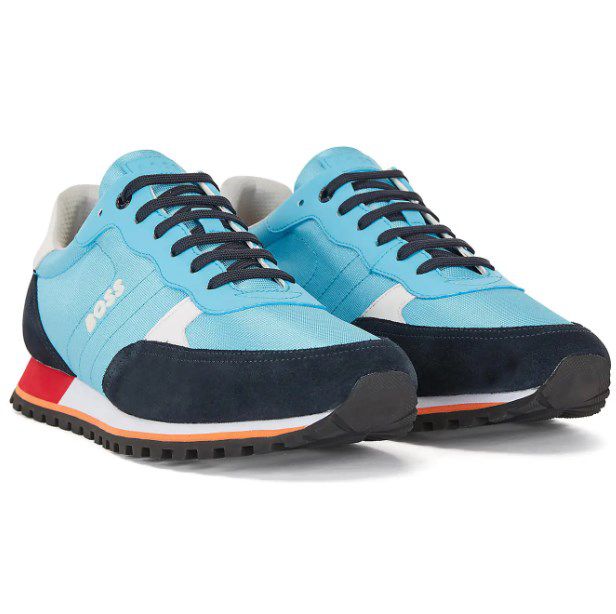 BOSS Sneaker Parkour-l Runn Nymx2 in Schwarz oder Blau für 136€ (statt 153€)