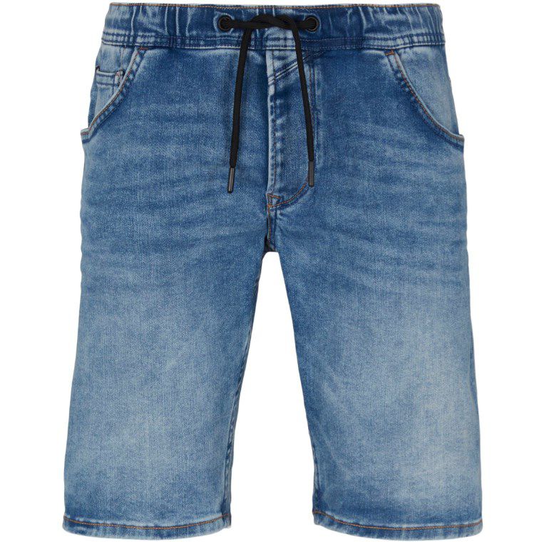 Tom Tailor Denim Jeansshorts mit Used-Look mit Kordel ab 13,99€ (statt 29€) M und XL