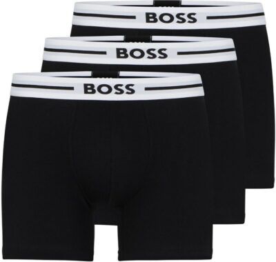 3er Pack BOSS Retro Boxershorts aus Bio Baumwollmischung für 26,57€ (statt 34€)