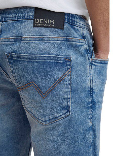 Tom Tailor Denim Jeansshorts mit Used Look mit Kordel ab 13,99€ (statt 29€) M und XL