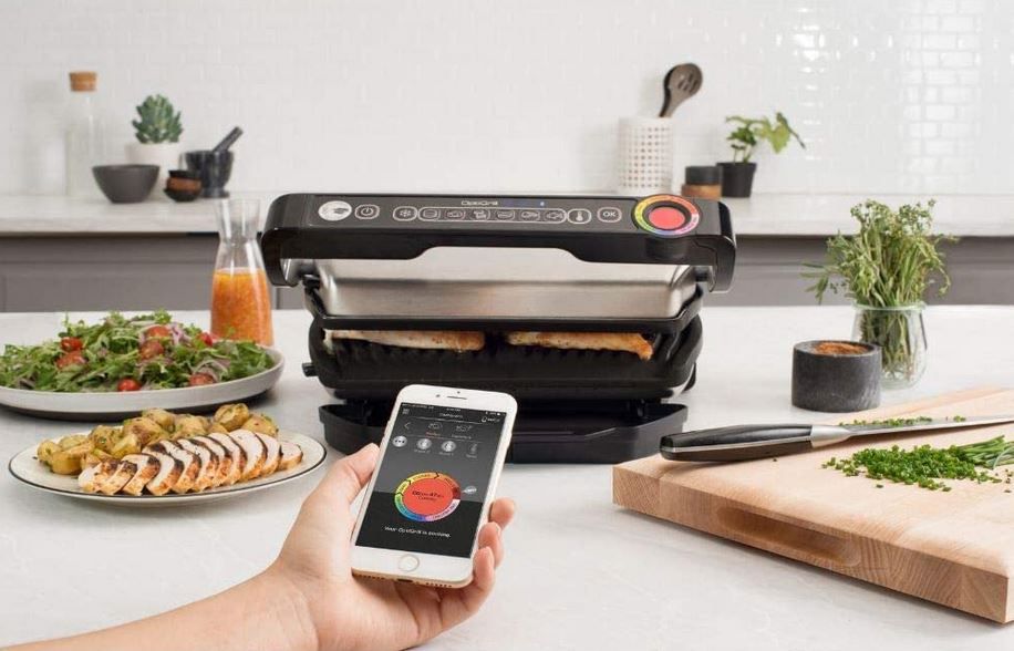 Tefal Optigrill GC730D mit App Steue­rung für 129,99€ (statt 150€)