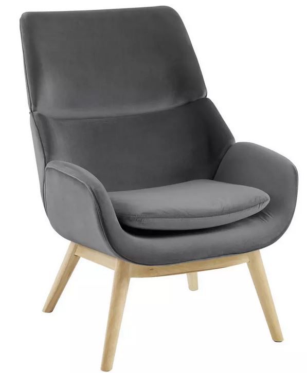 Bessagi Home Felia Loungesessel in Samtoptik für 188,30€ (statt 269€)