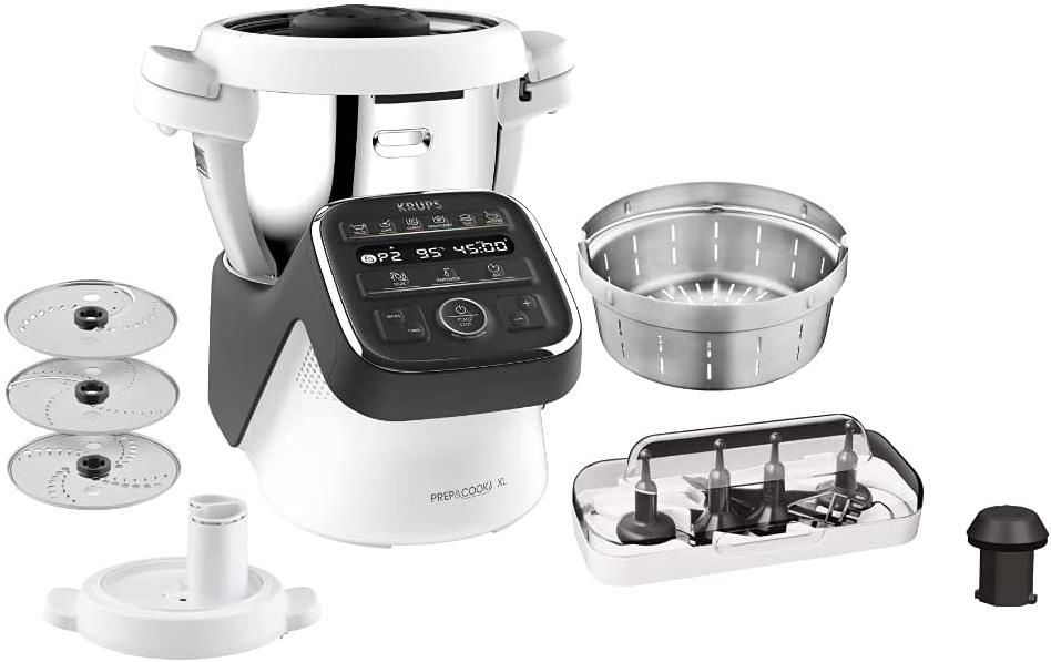 Krups Prep & Cook XL HP50A8   Küchenmaschine mit Kochfunktion ab 239,99€ (statt 380€)