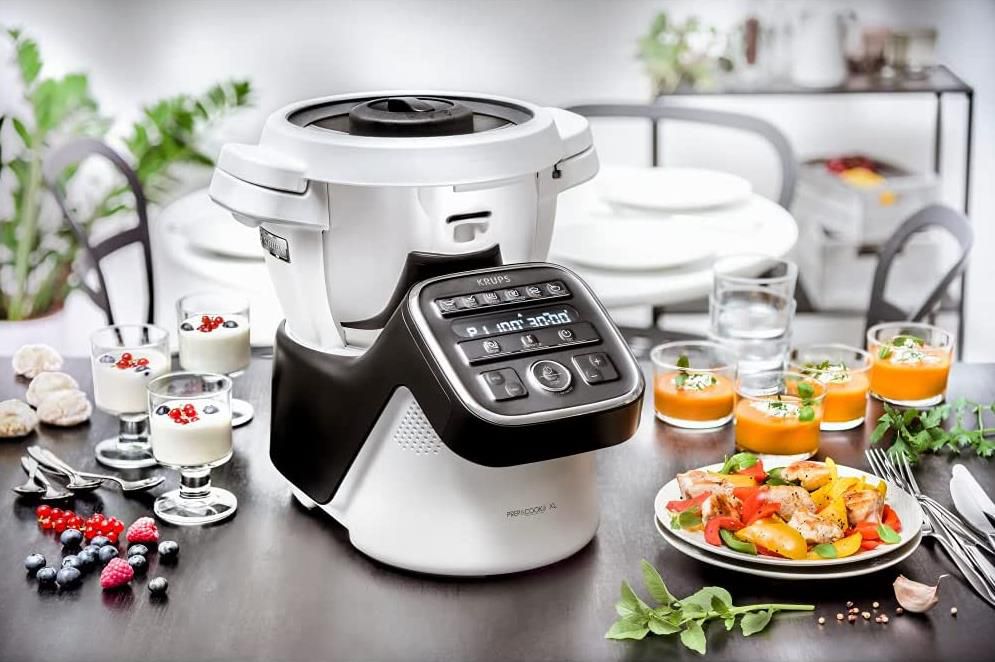 Krups Prep & Cook XL HP50A8   Küchenmaschine mit Kochfunktion ab 399,99€ (statt 599€)