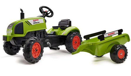 Falk Trettraktor »Claas Arion 410« mit Anhänger für 59,99€ (statt 81€)