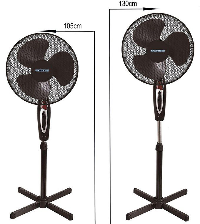 Echos Standventilator Ø 41 cm 40 Watt für 17,99€ (statt 25€)