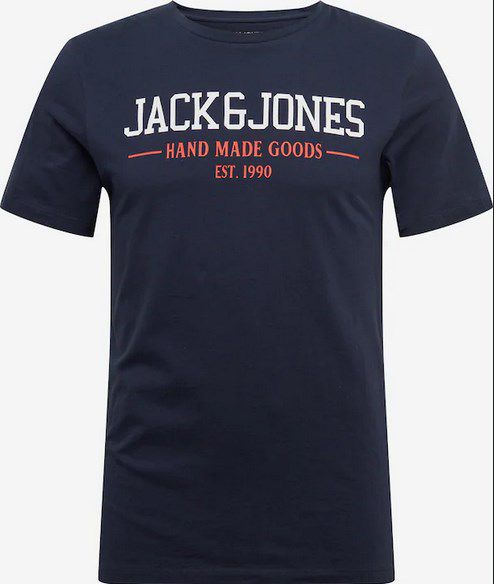 Jack & Jones Hand made goods T Shirt in Navy für 6,90€ (statt vorher 13€)