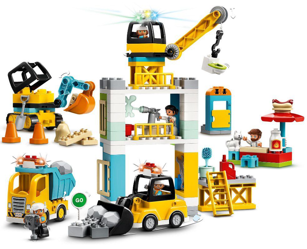 LEGO 10933 Große Baustelle mit Licht und Ton für 69€ (statt 80€)