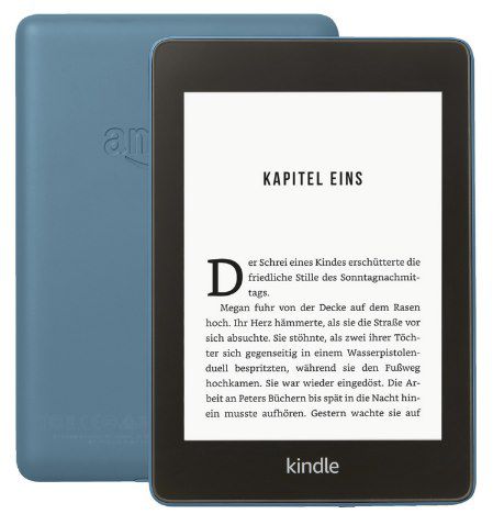 Kindle Paperwhite (2018) 32GB WLAN mit Spezialangeboten in allen Farben für je 89,99€ (statt 142€)