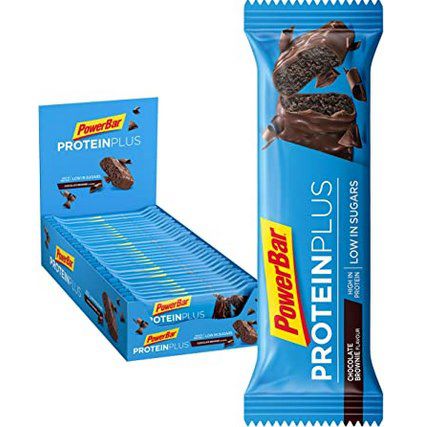 30x 35g PowerBar Protein Plus Riegel in Chocolate-Brownie für 24,84€ (statt 34€)