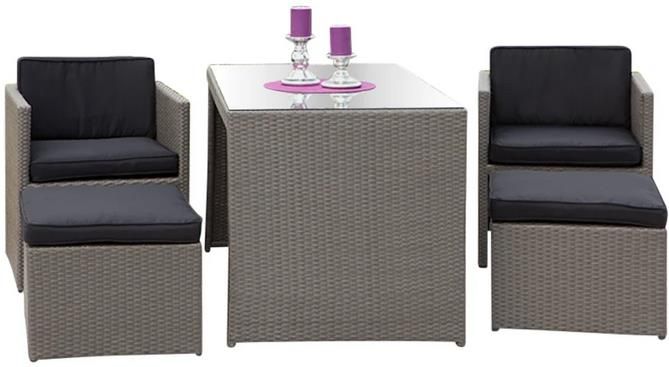 Balkonset Merano (5 teilig) für 254,99€ (statt 377€)