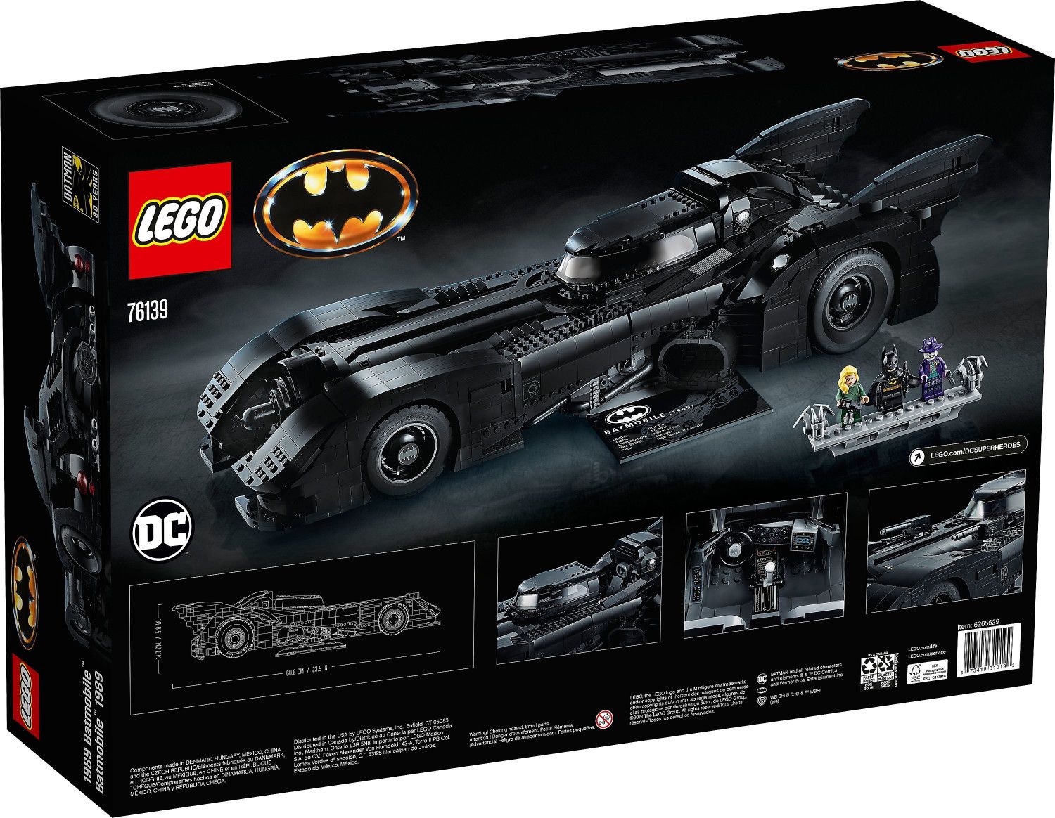 Lego DC Super Heroes   1989 Batmobile (76139) für 203,99€ (statt 230€)