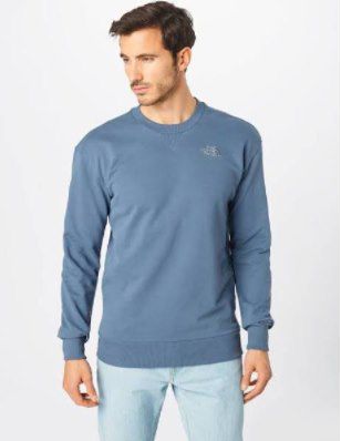 The North Face Sweatshirt in rauchblau für 39,90€ (statt 60€)   S, M, L