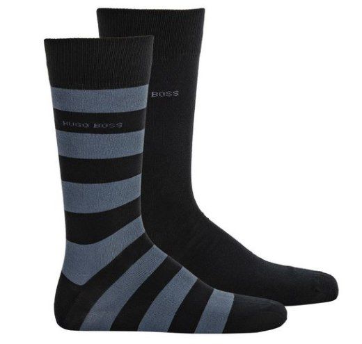 BOSS Casual Socken in rauchblau / dunkelblau für 8,94€ (statt 15€)