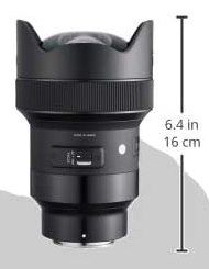 Sigma 14mm F1,8 DG HSM Art Objektiv für Sony E für 1.127,46€ (statt 1.474€)