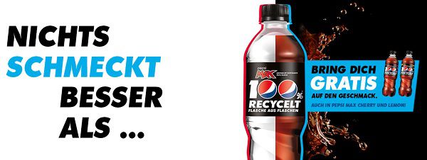 Pepsi Max (0,5 Liter) kostenlos ausprobieren