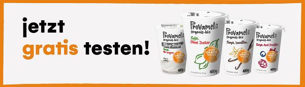 Den pflanzlichen Joghurt von Provamel gratis ausprobieren