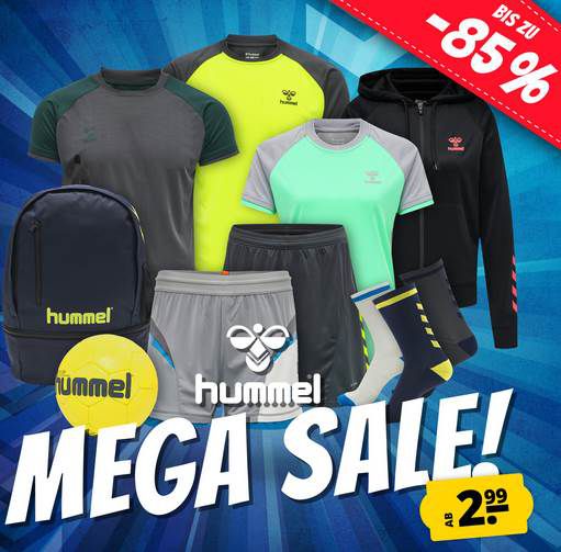 Hummel Mega Sale bis 85% Rabatt   z.B. Hummel x Willy Herren Hemd ab 11,99€ (statt 21€)