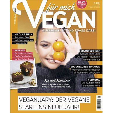 GRATIS! 3 Ausgaben Vegan komplett ohne Prämie