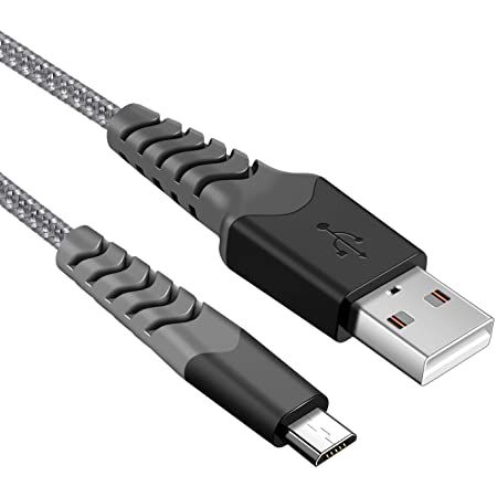 2er Pack: Wingstime Micro USB Kabel (2m) in Grau für 3,99€ (statt 8€)   Prime