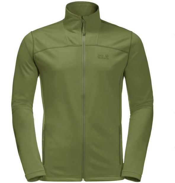 Jack Wolfskin Fleecejacke HORIZON JACKET M in Grün für 34,41€ (statt 47€)