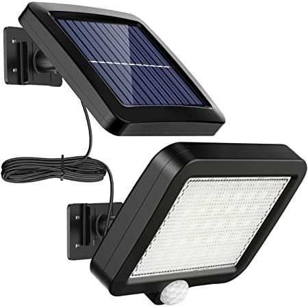 MPJ Solar Außenlampe mit 56 LEDs inkl. Bewegungsmelder für 9,44€ (statt 19€)   Prime