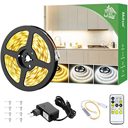 iMaihom 6m LED Streifen (warm & kaltweiß) inkl. Fernbedienung für 13,98€ (statt 25€)