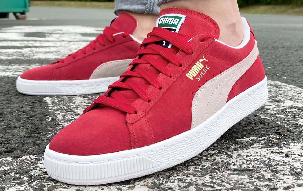 Puma Suede Classic Leder Sneaker in Rot für 38,94€ (statt 45€)