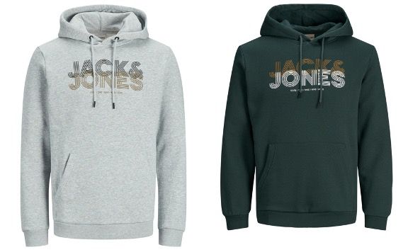 Jack & Jones Sweatshirt mit Logoprint in drei verschiedenen Farben ab 16,74€ (statt 43€)